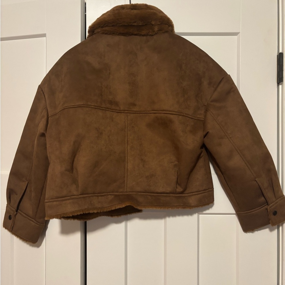 🤎 NWT Deluc Mathew Faux Suede Jacket – Medium | Sold Out Size - Picture 7 of 10
